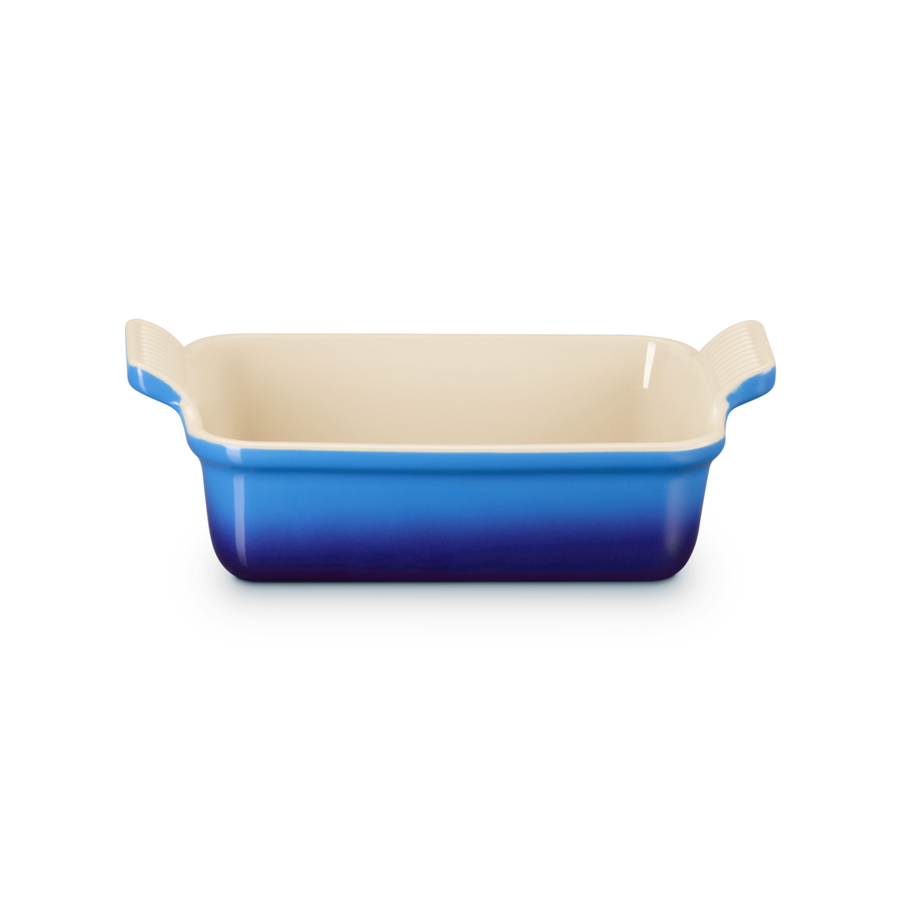 Le Creuset Stoneware Heritage Rectangular Dish 19cm Azure