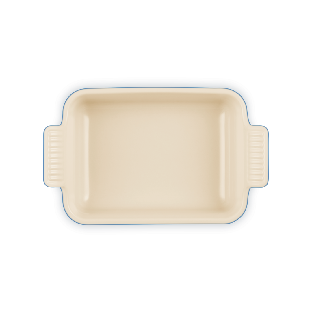Le Creuset Stoneware Heritage Rectangular Dish 19cm Azure