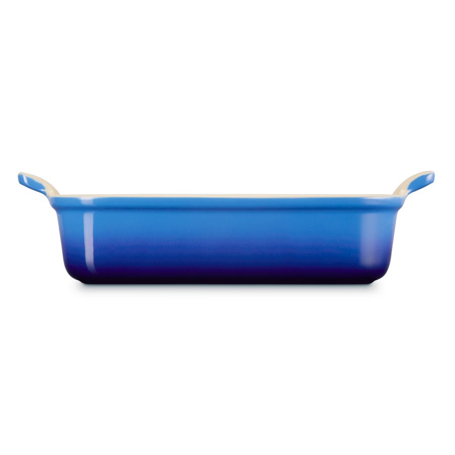Le Creuset Stoneware Heritage Rectangular Dish 26cm Azure