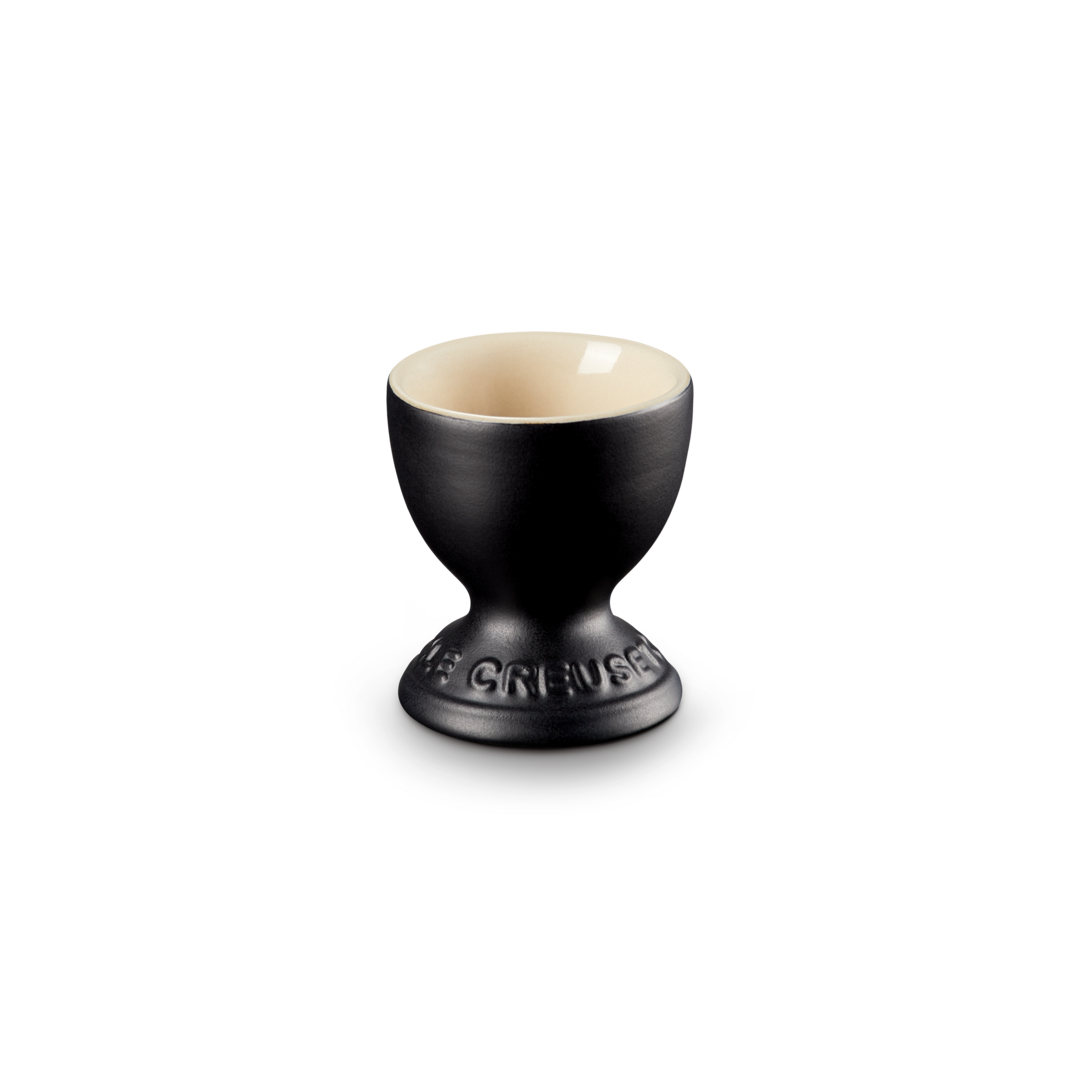 Le Creuset Stoneware Egg Cup Satin Black