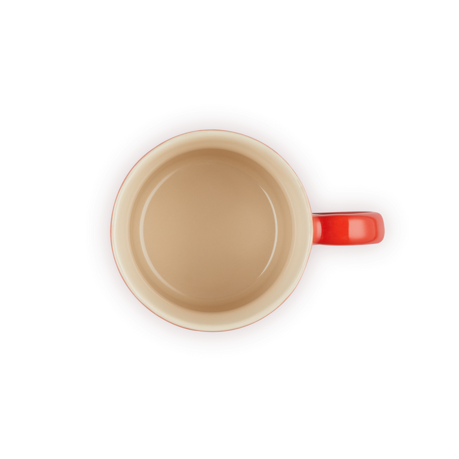 Le Creuset Stoneware Cappuccino Mug 200ml Cerise