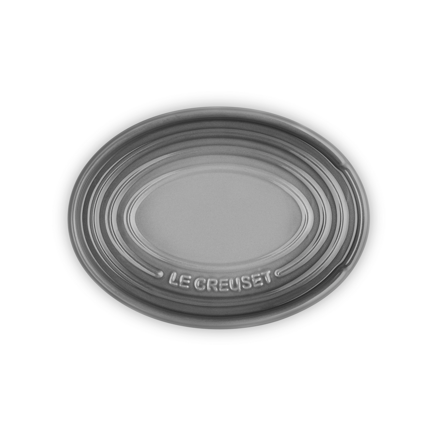 Le Creuset Stoneware Oval Spoon Rest Flint
