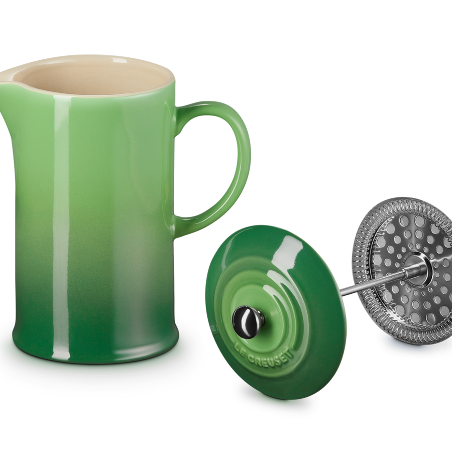 Le Creuset Stoneware Cafetiere with Metal Press 1L Bamboo