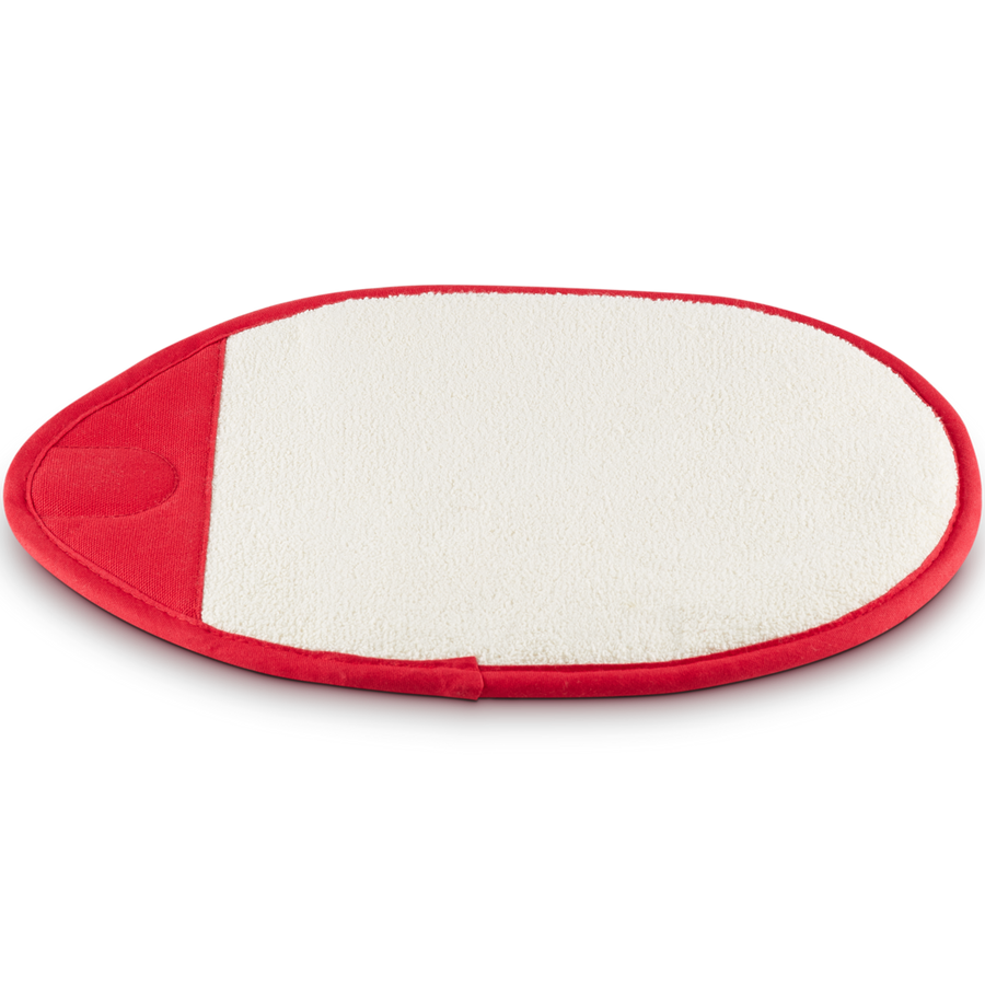 Le Creuset Oval Pot Holder Red