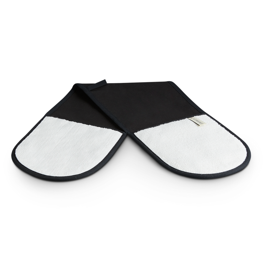 Le Creuset Double Oven Glove Black