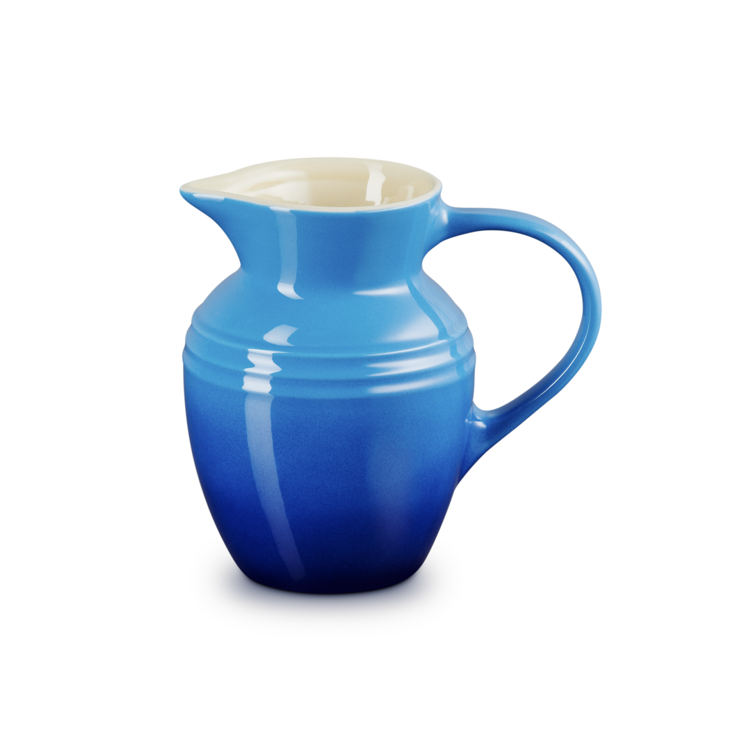 Le Creuset Stoneware Breakfast Jug 600ml Azure