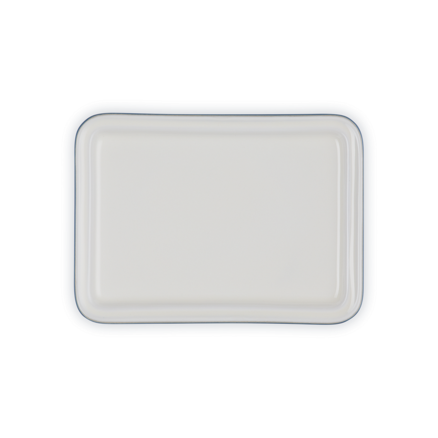 Le Creuset Stoneware Butter Dish Chambray