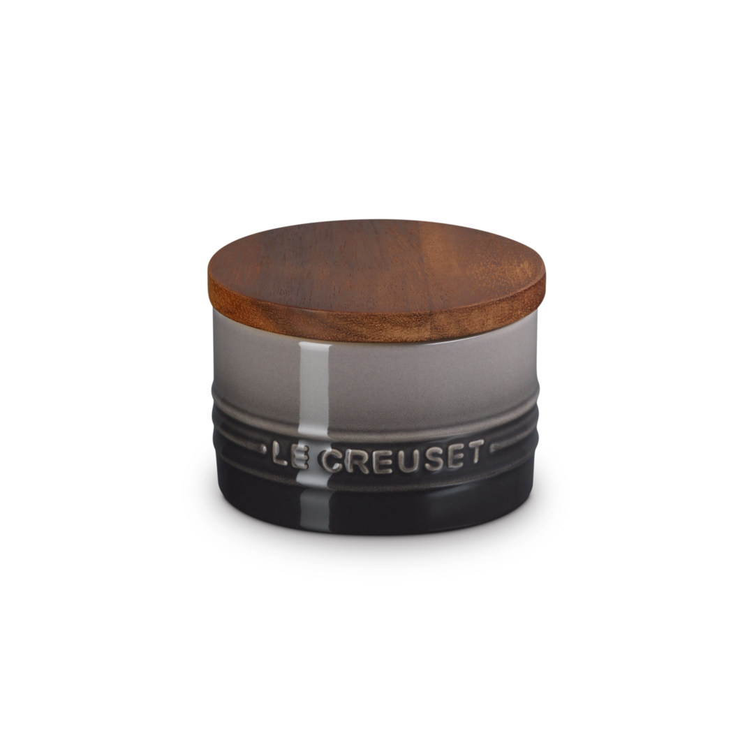 Le Creuset Stoneware Signature Storage Jar 200ml Flint