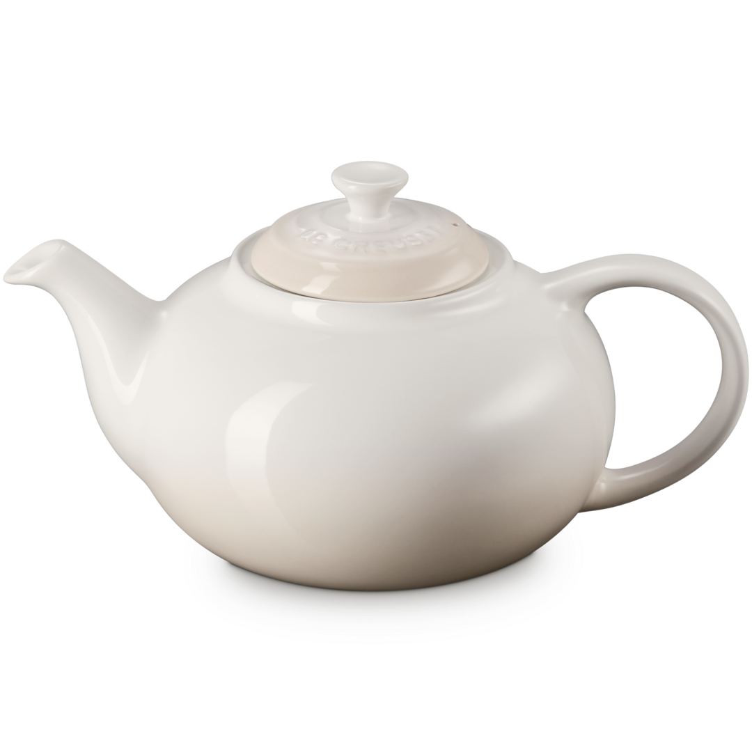 Le Creuset Stoneware Classic Teapot 1.3L Meringue