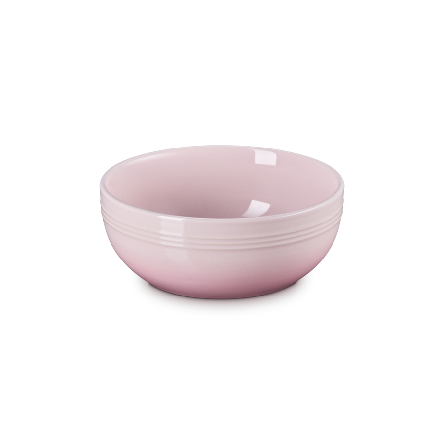 Le Creuset Stoneware Coupe Cereal Bowl 16cm Shell Pink
