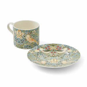 Spode William Morris & Co Tea Strawberry Thief Cup & Saucer