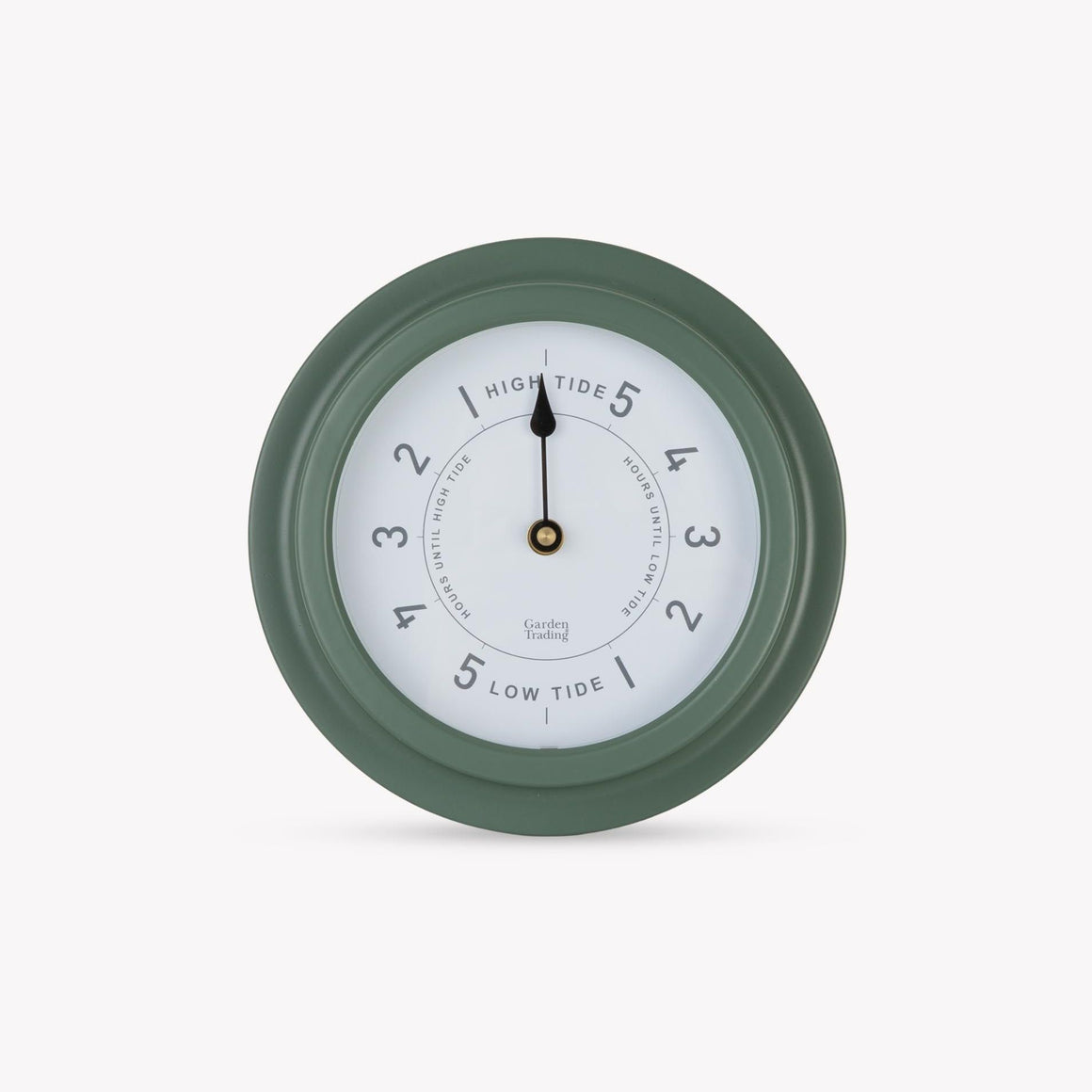 Garden Trading Narberth Thistle green Tide Clock