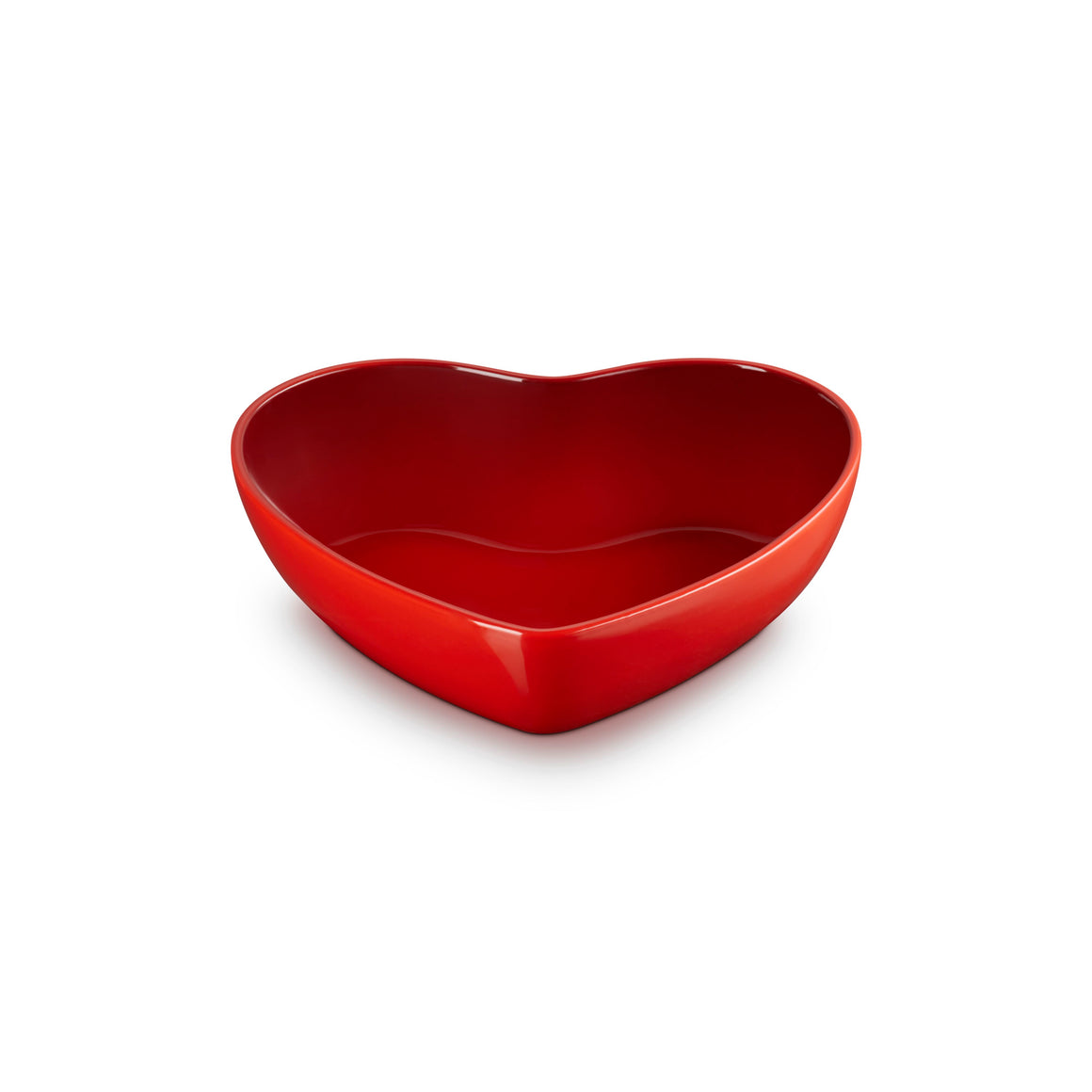 Le Creuset Stoneware Heart Serving Bowl 2.9L Cerise