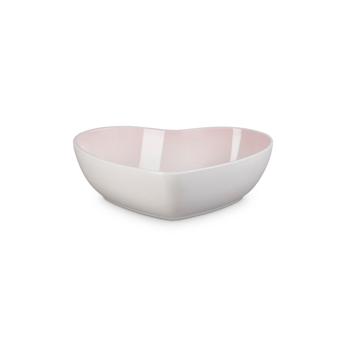 Le Creuset Stoneware Heart Serving Bowl 2.9L Shell Pink