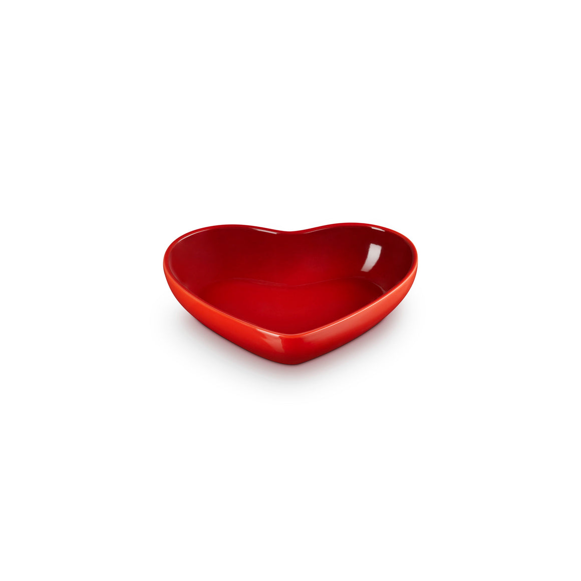 Le Creuset Stoneware Heart Bowl 20cm Cerise