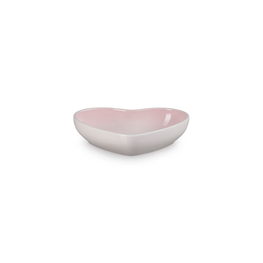 Le Creuset Stoneware Heart Bowl 20cm Shell Pink
