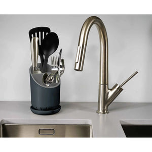 Joseph Joseph Dock™ Grey Cutlery Drainer