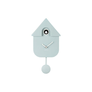 Karlsson Modern Cuckoo Soft Blue Wall Clock