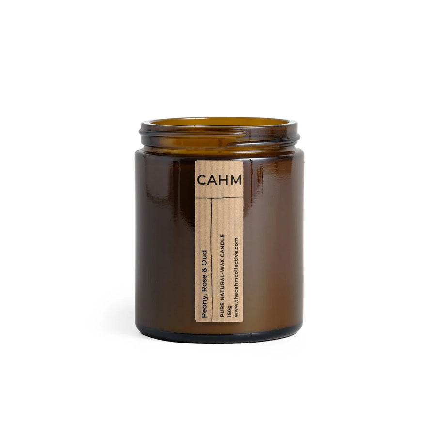 CAHM Peony, Rose & Oud Jar Candle