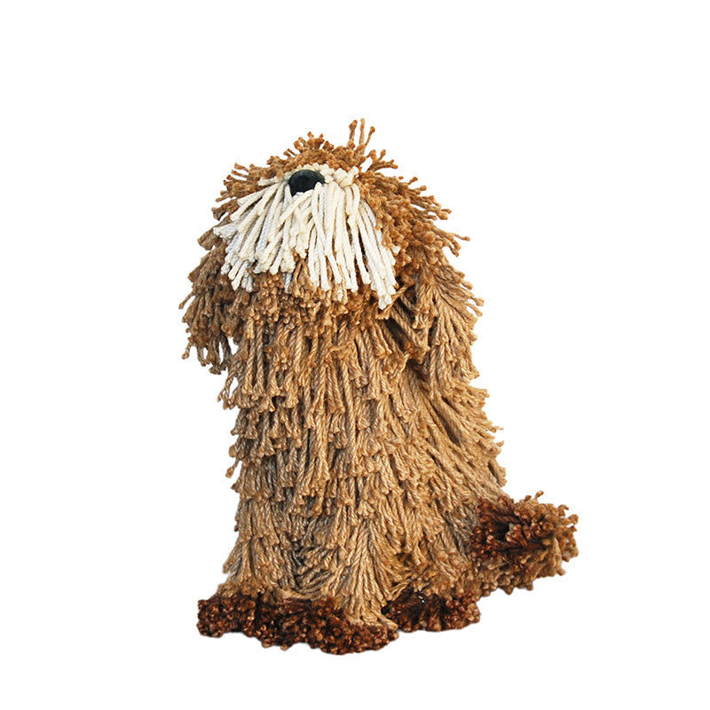 Aquarelle Natural Sitting Dougal Dog
