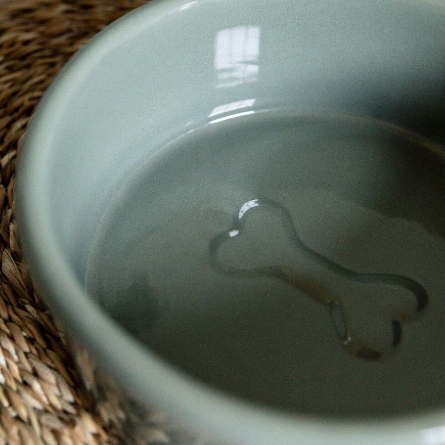 Garden Trading Laverstoke Rosemary Dog Bowl