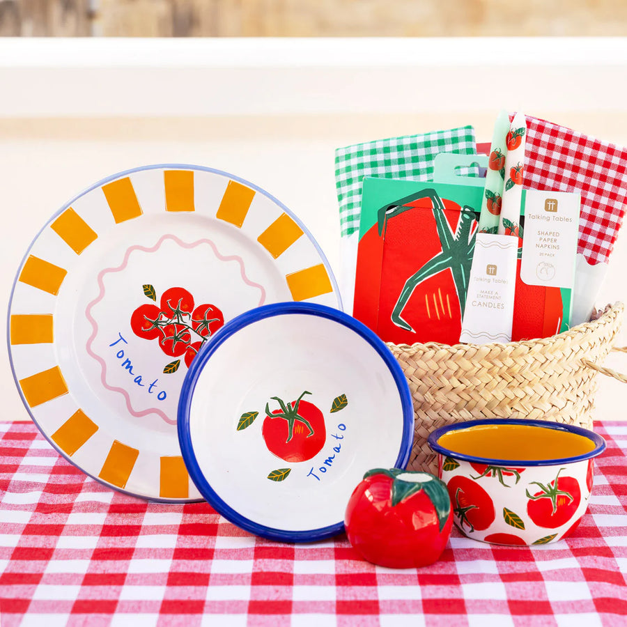 Talking Tables Red Gingham Table Cloth