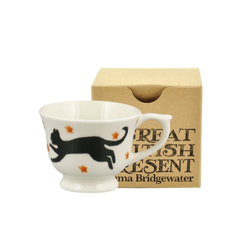 Emma Bridgewater Black Cats Tiny Teacup Boxed