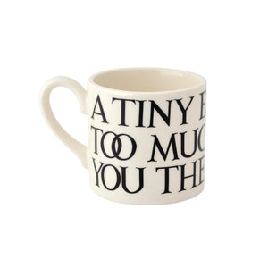 Emma Bridgewater Black Toast Espresso Mug