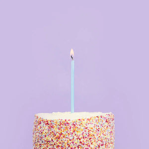 Hootyballoo Blue Skinny Candles