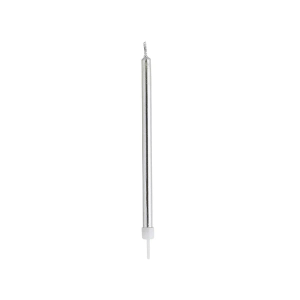 Hootyballoo Silver Skinny Candles
