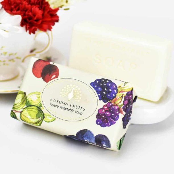 English Soap Vintage Autumn Fruits Soap