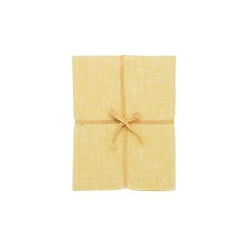 Walton & Co Chambray Saffron Table Cloth - All Sizes