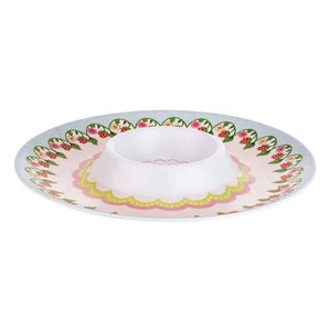 Cath Kidston Melamine Strawberry Chip & Dip Plate