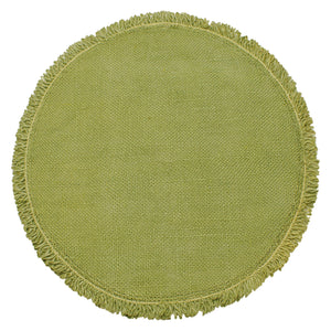 Walton & Co Round Jute Placemat - All Colours
