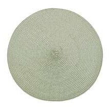 Waltons Ribbed Pale Olive Placemat