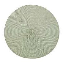 Waltons & Co Ribbed Pale Olive Placemat