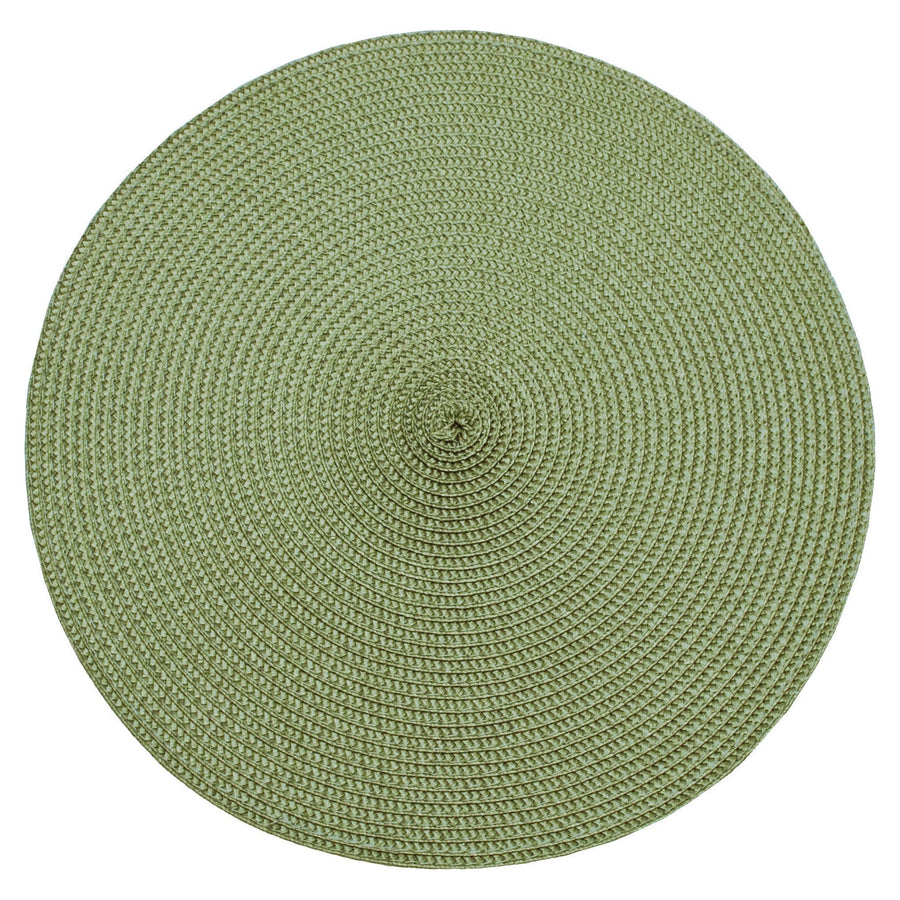 Walton & Co Ribbed Olive Placemat