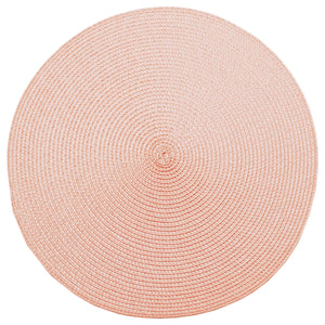 Walton & Co Ribbed Pink Placemat