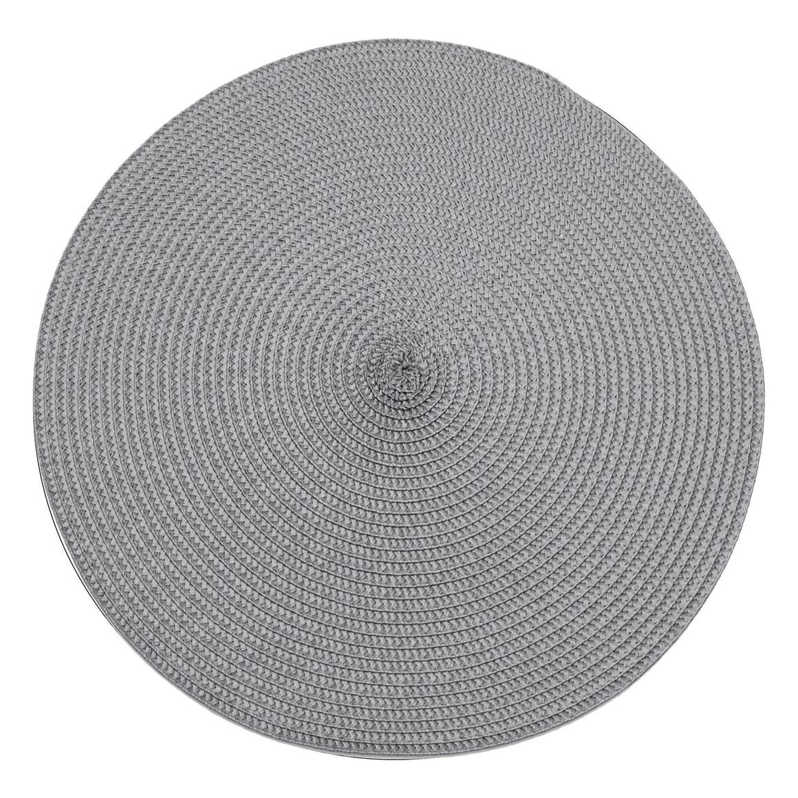 Walton & Co Ribbed Storm Grey Ribbed Placemat