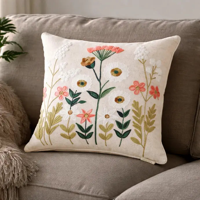 Aquarelle Winslow Linen Cushion