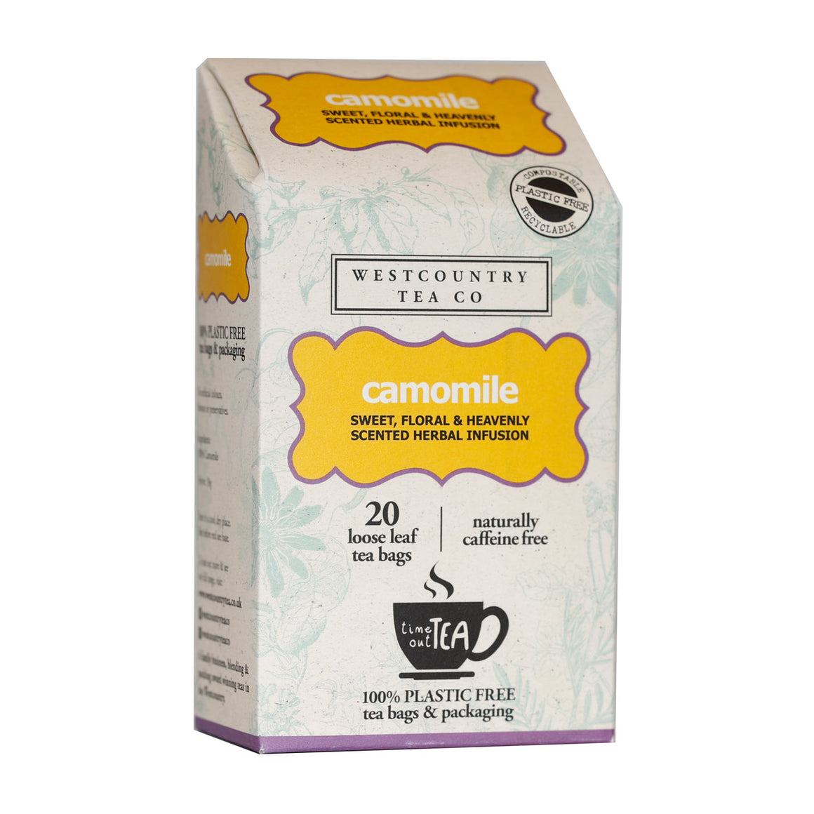 West Country Tea Co. Camomile Loose Leaf Tea Bags