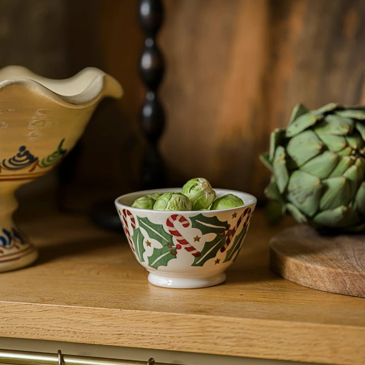 Emma Bridgewater Candy Canes Small Old Bowl