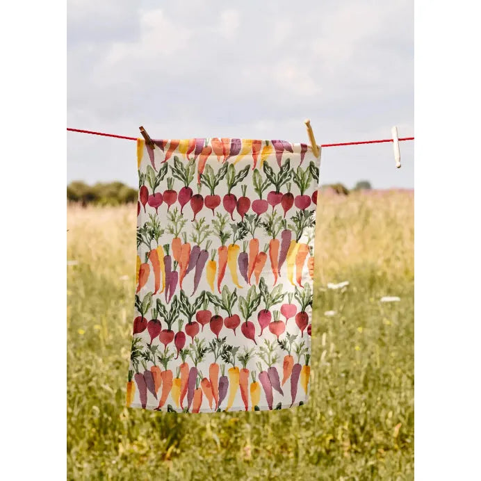 Emma Bridgewater Carrots & Beets Tea Towel