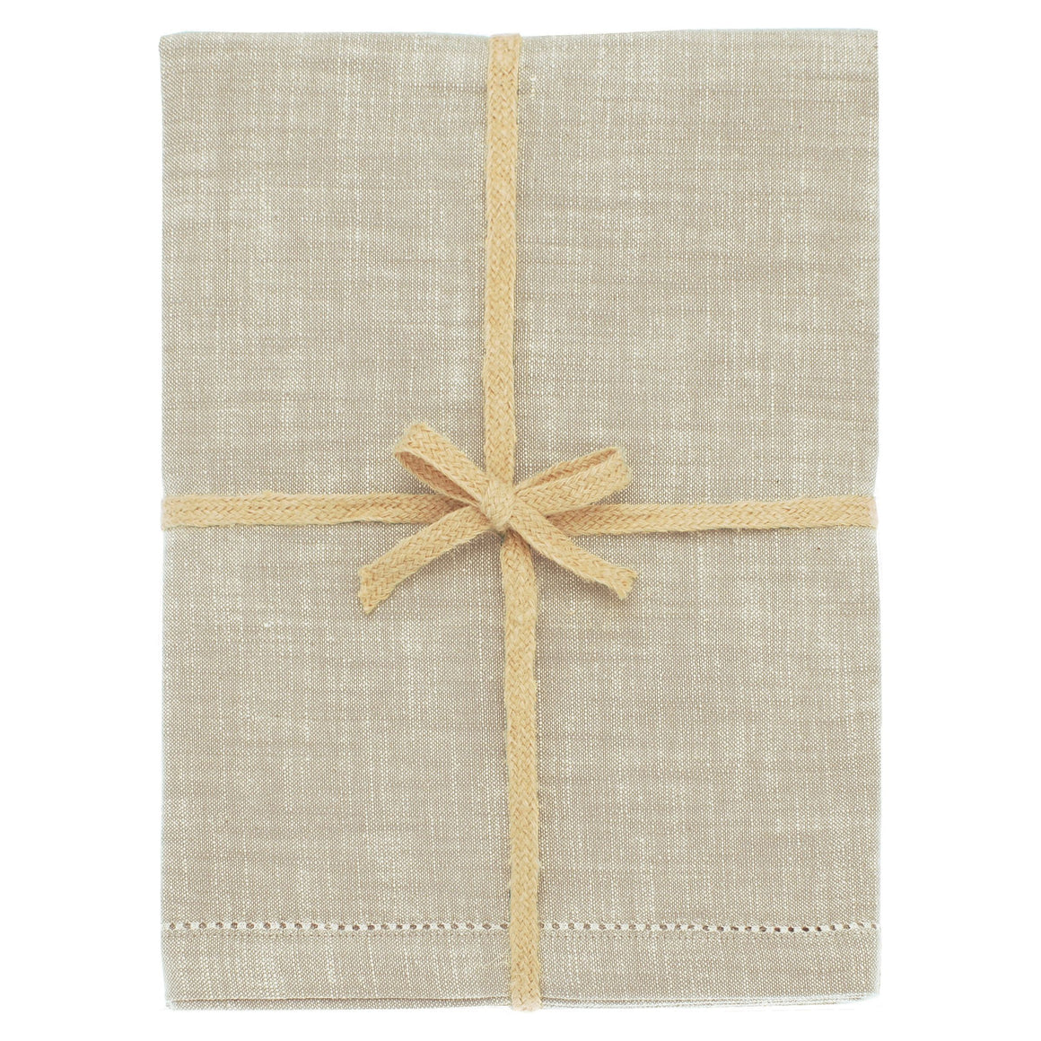 Walton & Co Chambray Natural Table Cloth - All Sizes