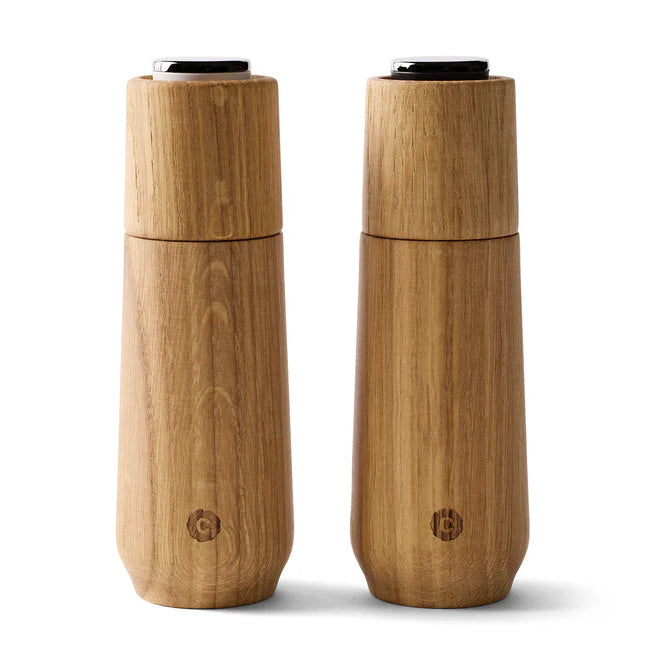 CrushGrind® Champagne 17cm Oak Mill Set