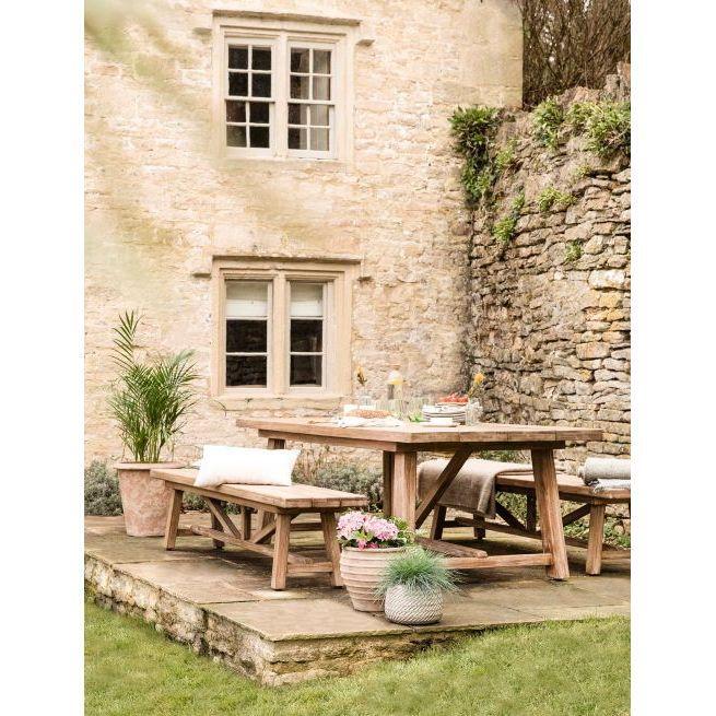 Garden Trading Chilford Solid Wood Bench Large