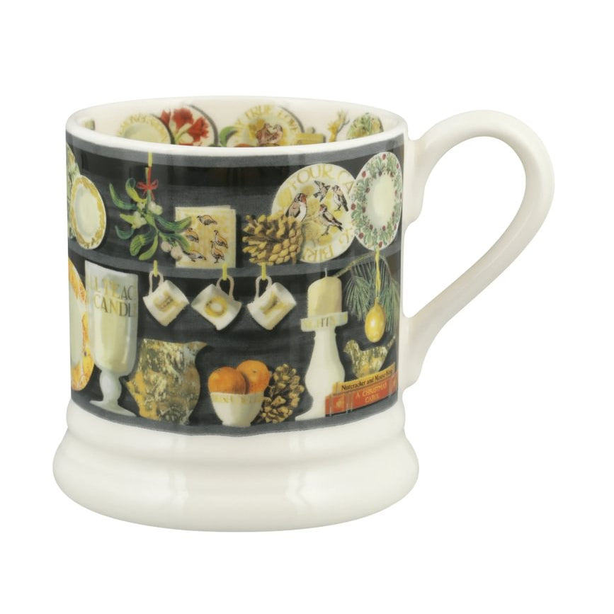 Emma Bridgewater Christmas Dresser Half Pint Mug