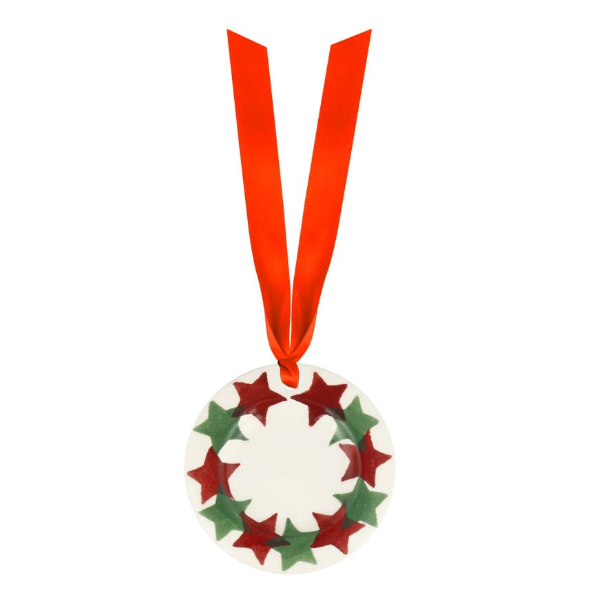 Emma Bridgewater Christmas Stars Tiny Plate Decoration in Box