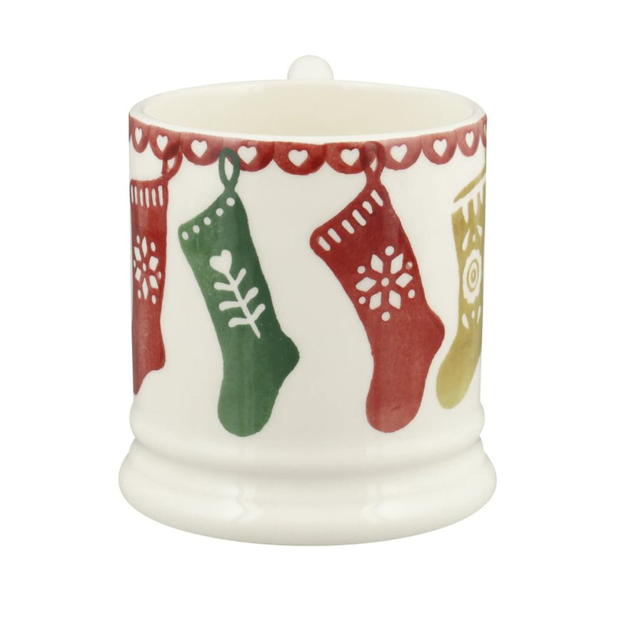 Emma Bridgewater Christmas Stockings Half Pint Mug