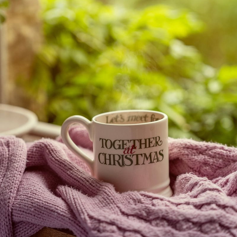 Emma Bridgewater Christmas Toast Best Of Friends Half Pint Mug